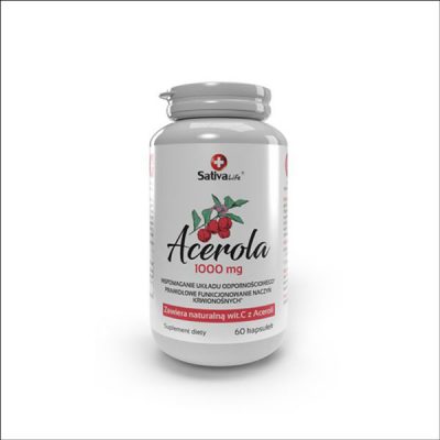 Acerola - naturalna przyswajalna witamina C