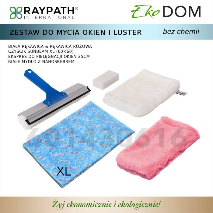 Raypath zestaw do okien pro